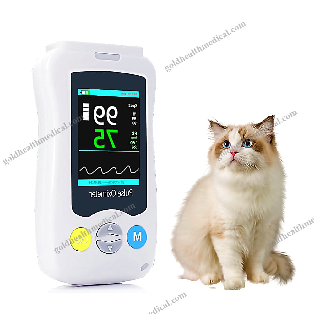 Veterinary Handheld Pulse Oximeter for Pet Hospitals