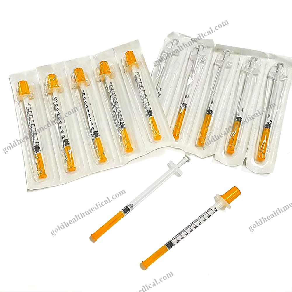 Precision Graduated Disposable Insulin Syringe with Needle 005