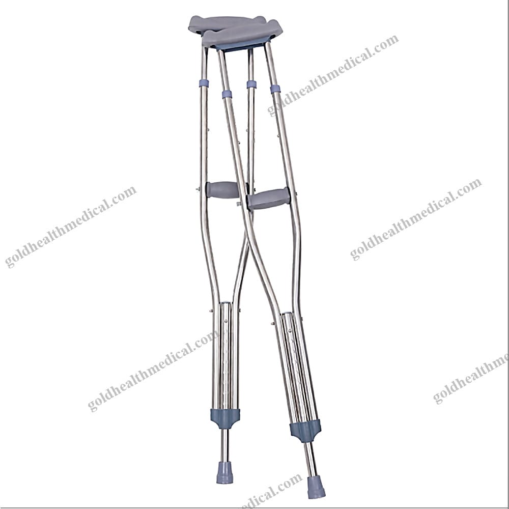 Aluminium Alloy Axillary Crutches for Home Healthcare Support