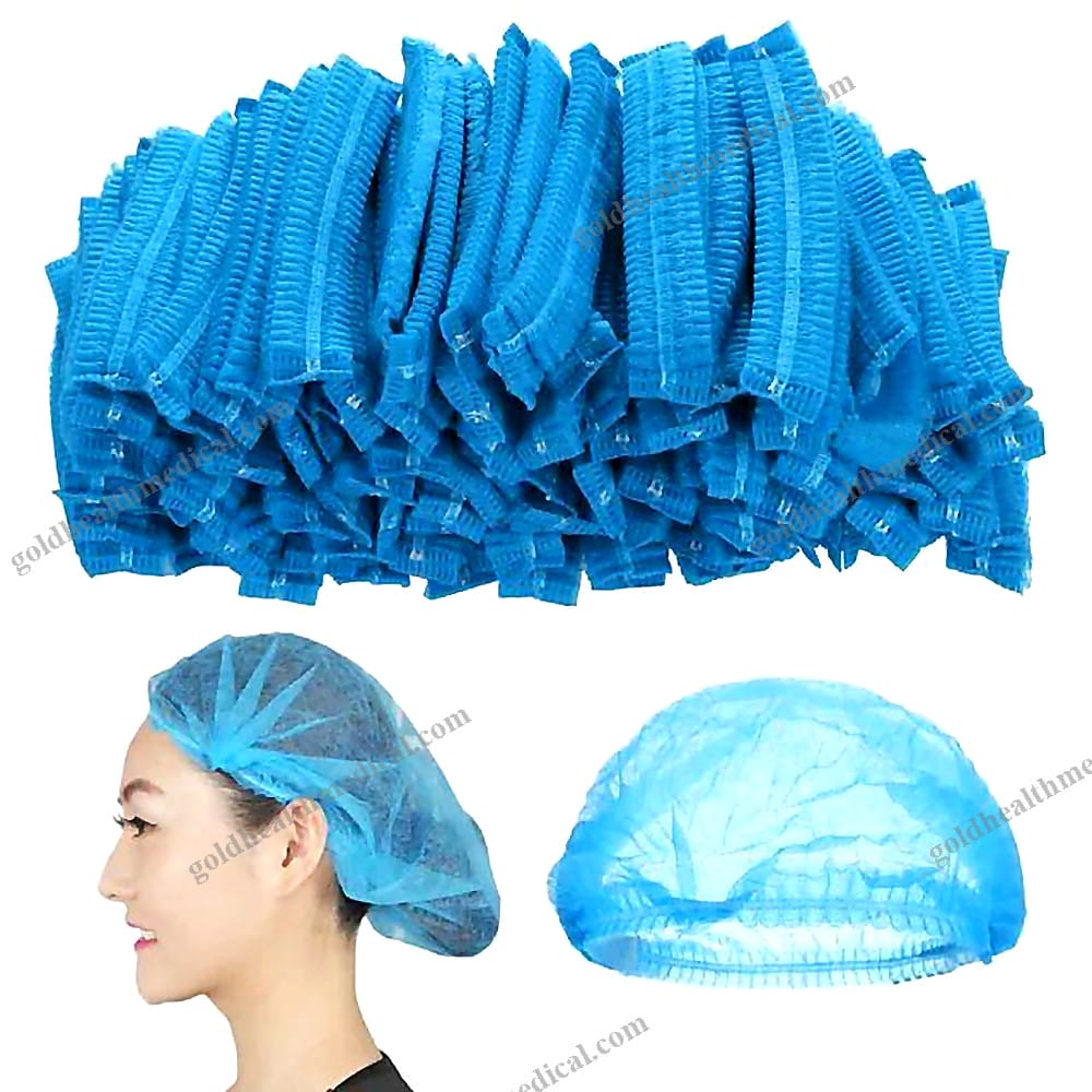 Customizable NonWoven Surgical Cap with Elastic and Breathable Features for Medical