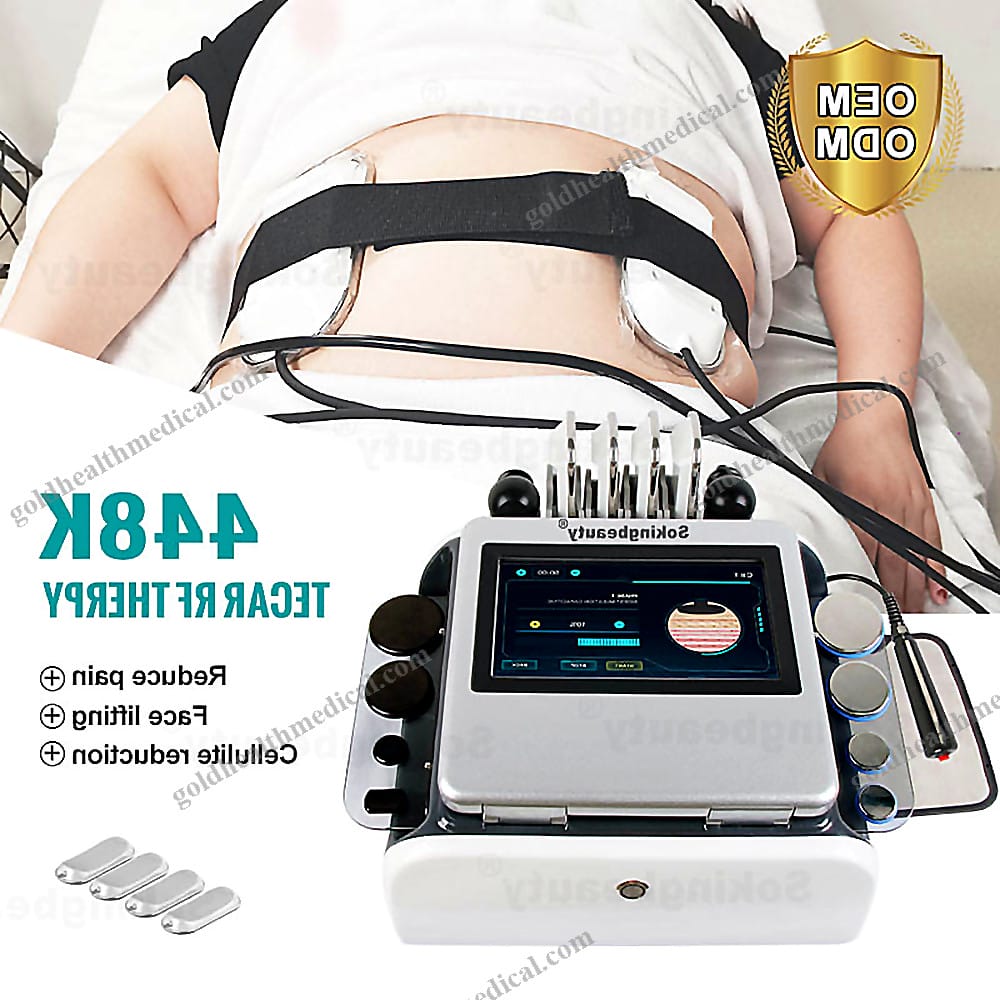 3in1 RF TECAR Therapy Device for Pain Relief Skin