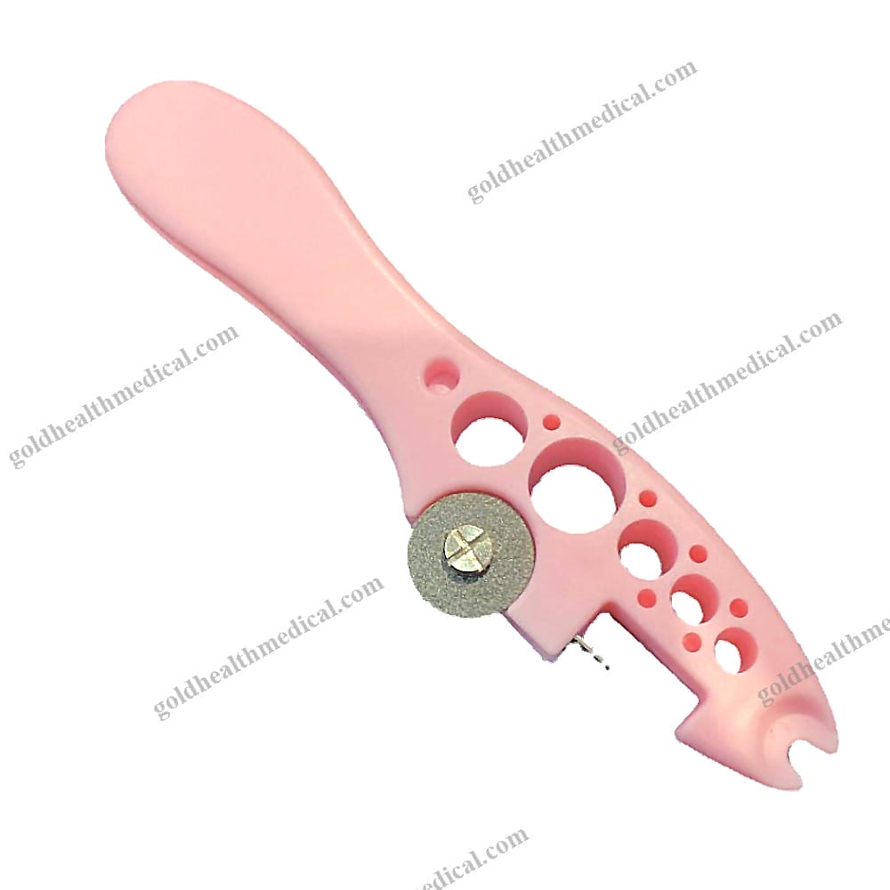 Emery Glass Bottle Opener for Medical Use