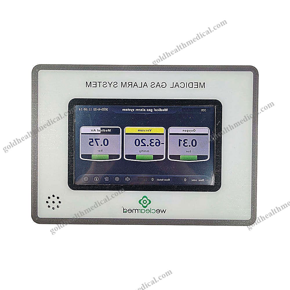 Hospital Oxygen Alarm System with LED Panel for Medical Gas Area Monitoring
