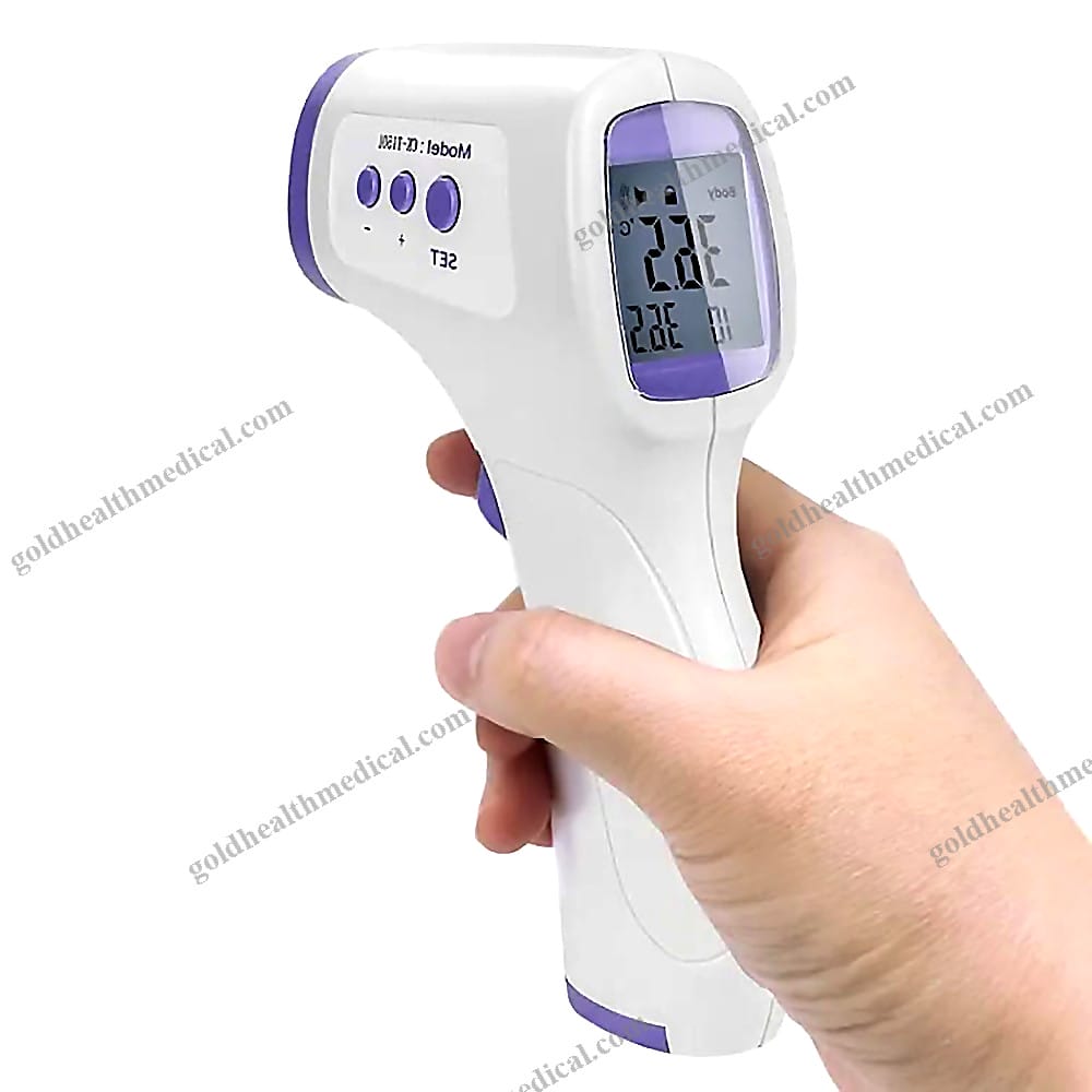Digital NonContact Infrared Thermometer for Forehead and Ear