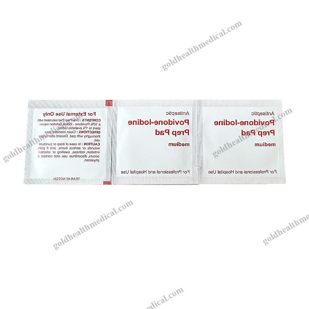 Antiseptic 10 Povidone Iodine Pad for
