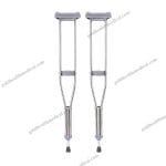Custom Adjustable Axillary Crutches for Outdoor Use