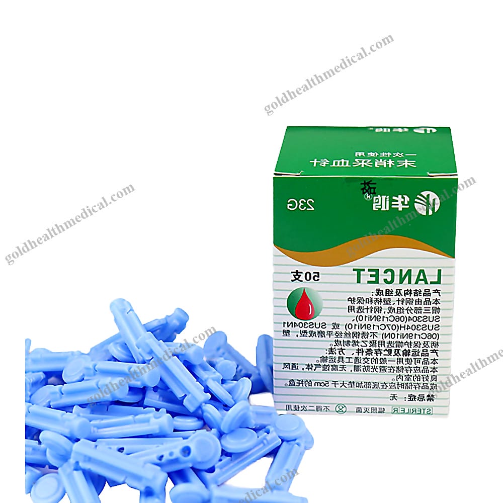 Diabetic Blood Lancets Needle Box