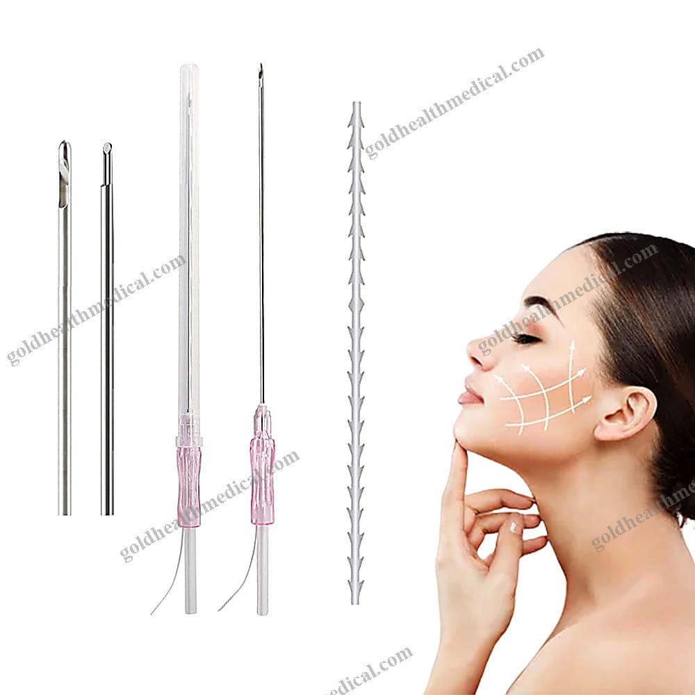 V Line Lifting Hilos with Blunt Cannula for Double Chin Treatment