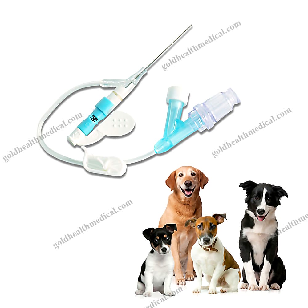 Disposable Surgical PVC Infusion Set with Needle Syringe Gun  IV Cann
