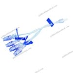 HospitalGrade IV Tubing with FourWay TExtension and Needle