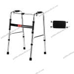 Adjustable Lightweight Rollator Walker with Seat and Armrest