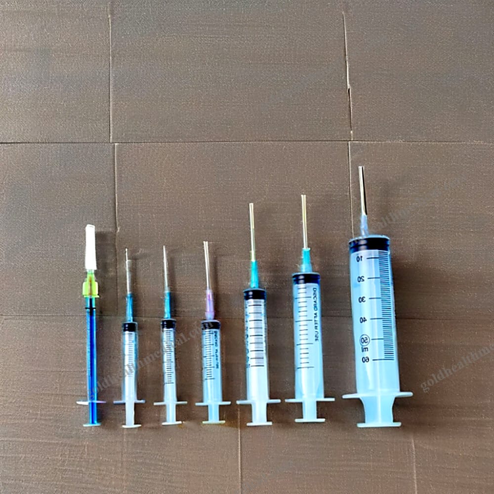 Sterile Luer LockSlip Hypodermic Syringe with