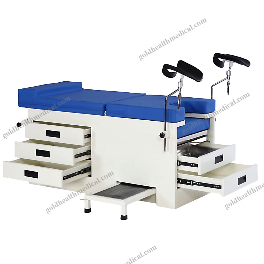 Advanced OBGYN Exam Table with Pillow 5 Drawers