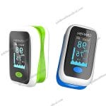 Finger Pulse Oximeter with Voice Alarm for Home and Professional Use