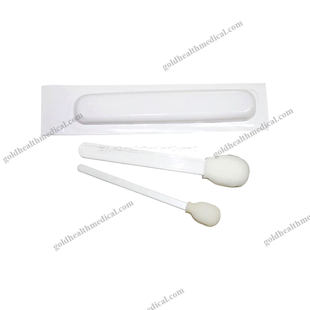 Medical Foam Swab Applicator with Large Handle