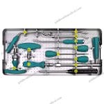 Orthopedic  Spine Instrument Set Stainless Steel Screw Removal Tool Manual