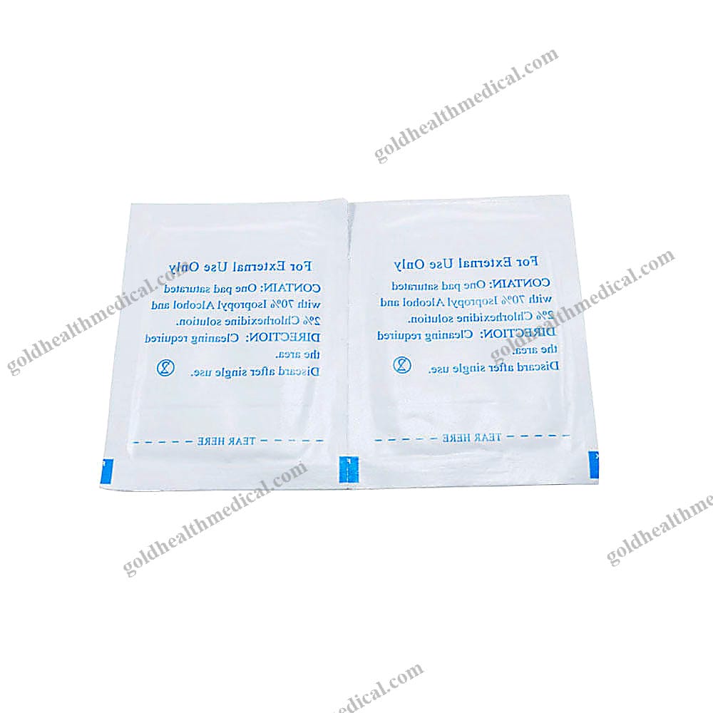 Sterile Isopropyl Alcohol Prep Pads for Cleaning
