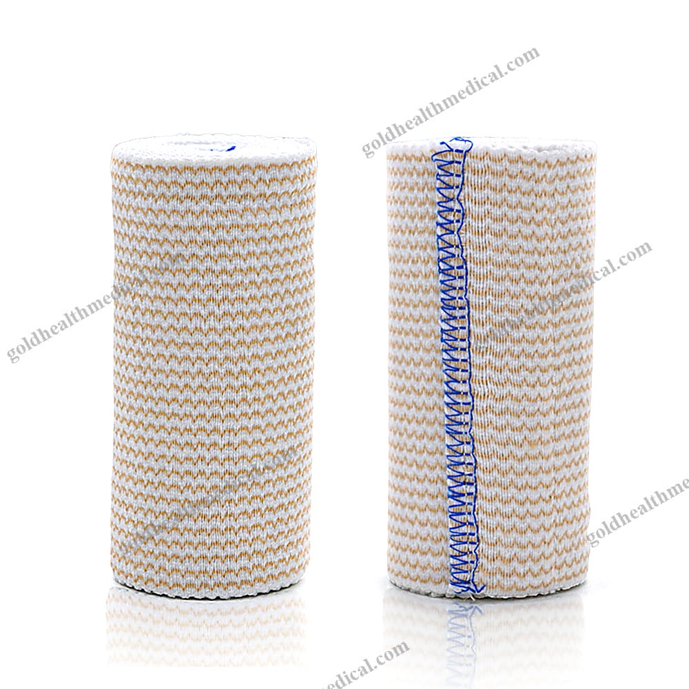 HighElastic Striped Bandage for Wound Care Joint Protection During