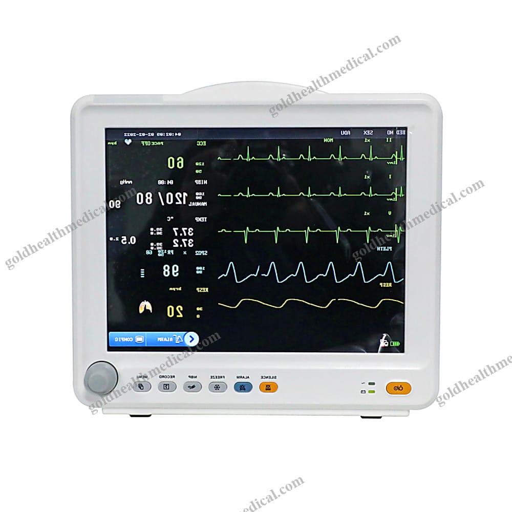 Multiparameter Patient Vital Signs Monitor for Hospitals