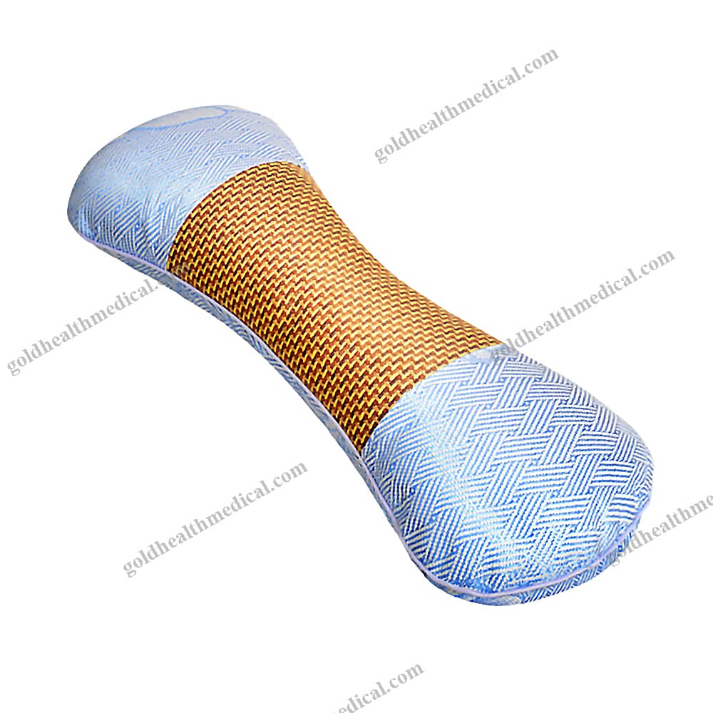 Shape Pillow Washable Spine Protection Ice Silk Material