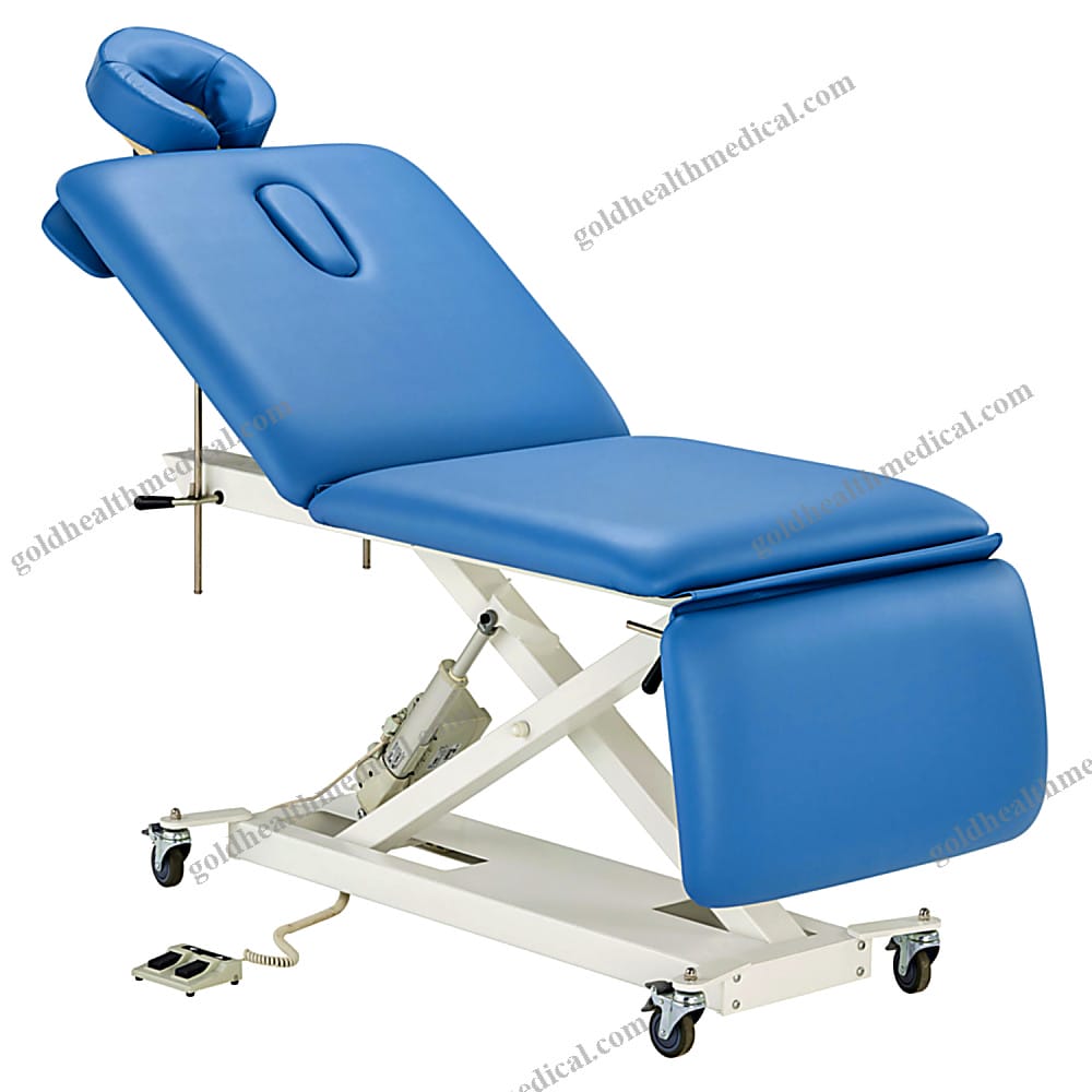 ERT Electric Medical Beauty Bed Chair with Wheel for SPA Therapy