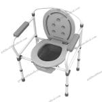 Chinese Disabled Commode Chair Bedpan Rehabilitation Therapy Supplies for Patients Direct Supply