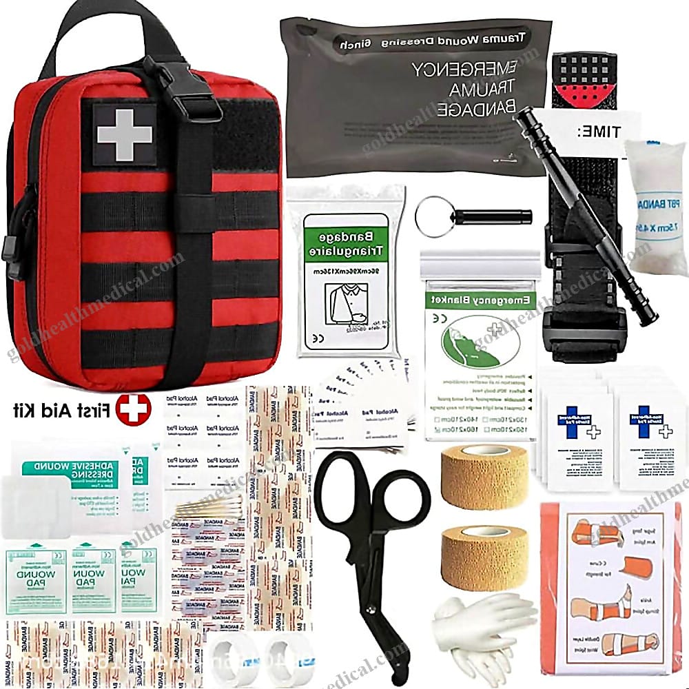 Portable Emergency Medical Kit with Supplies