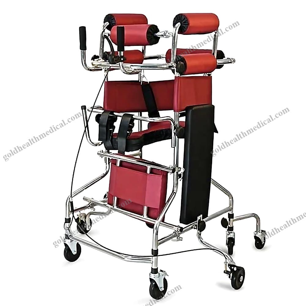Cerebral Palsy Rehab Walker With Handbrake