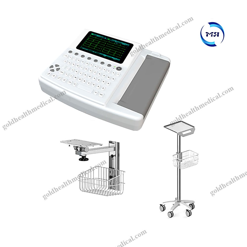 Advanced HD Touch Screen ECG Monitor with Automatic EKG Functionality