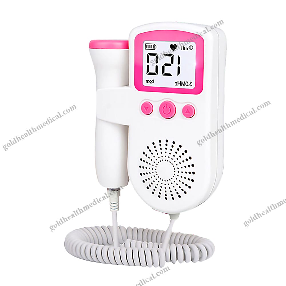 Portable Fetal Doppler Heart Rate Monitor