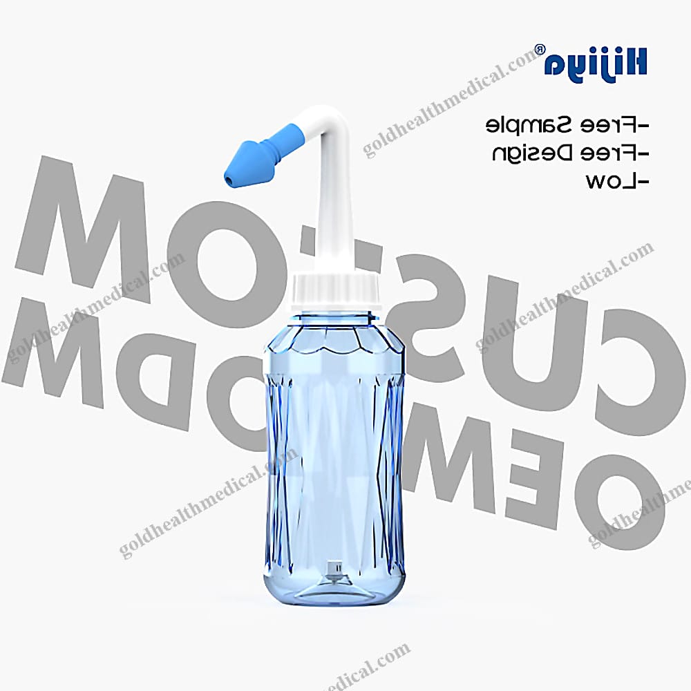 Portable Manual Neti Pot Nasal Irrigator