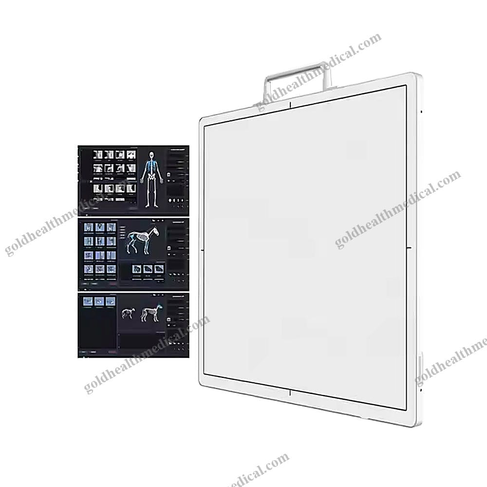 17x17 Wireless Veterinary XRay Detector for Medical Imaging Equipment