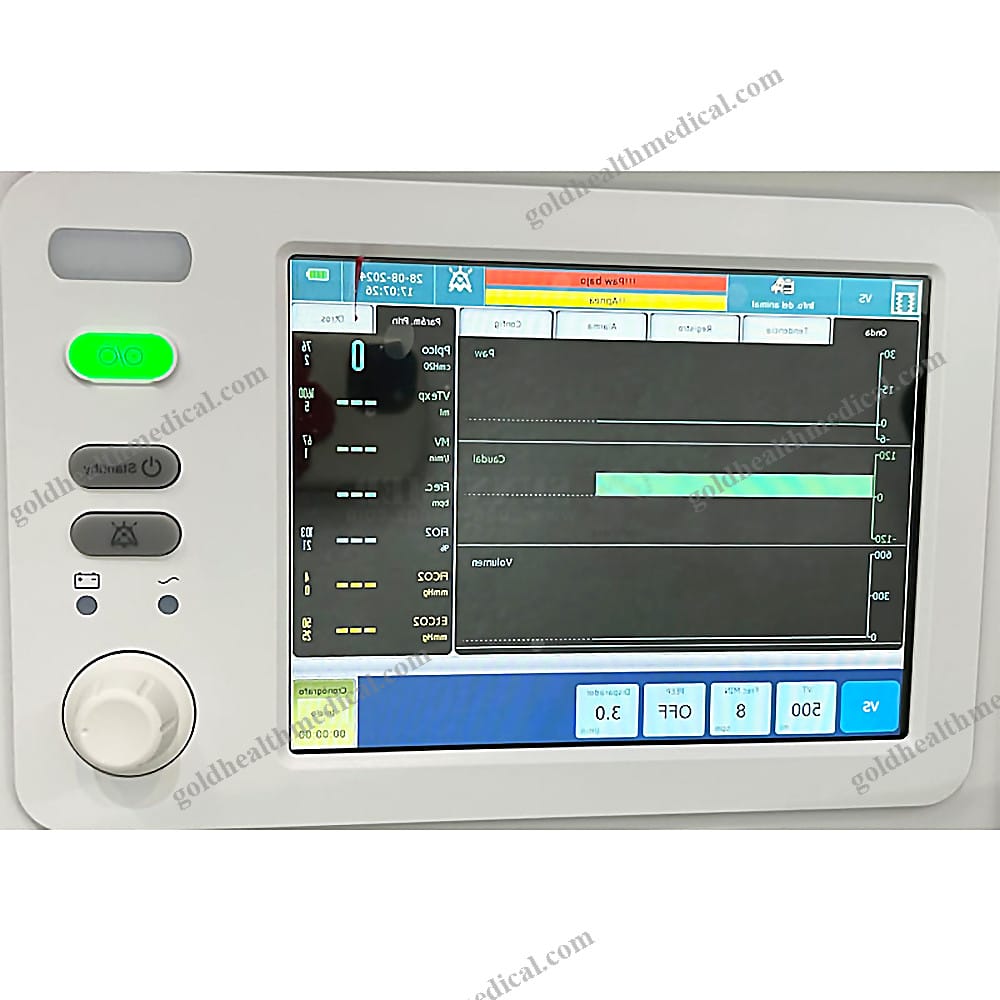 Portable Veterinary Anesthesia Machine with Vaporizers for Pets