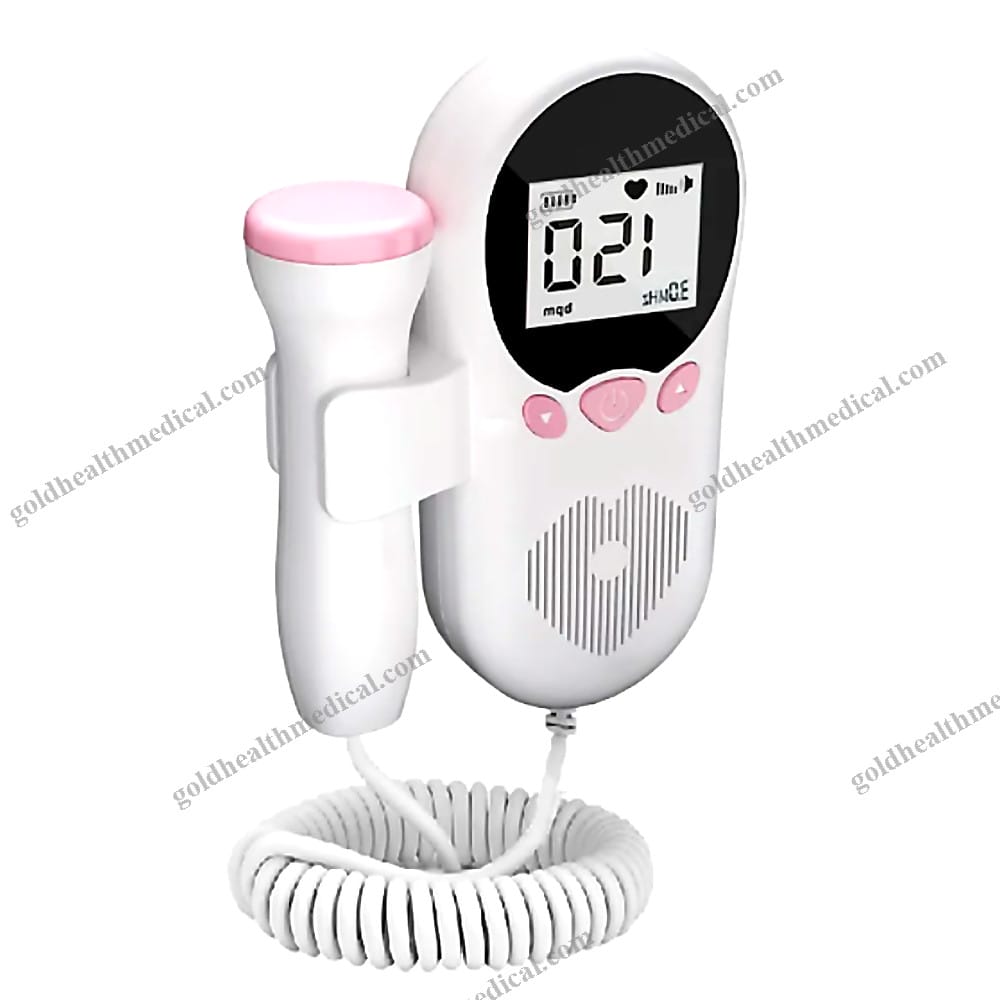 Portable Fetal Doppler Monitor Ultrasonics Heart Monitor