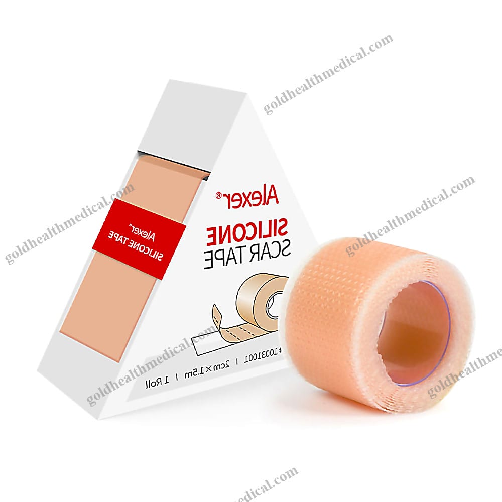 Alexer Tear Silicone Scar Tape Roll Medical Grade Wound Dressing