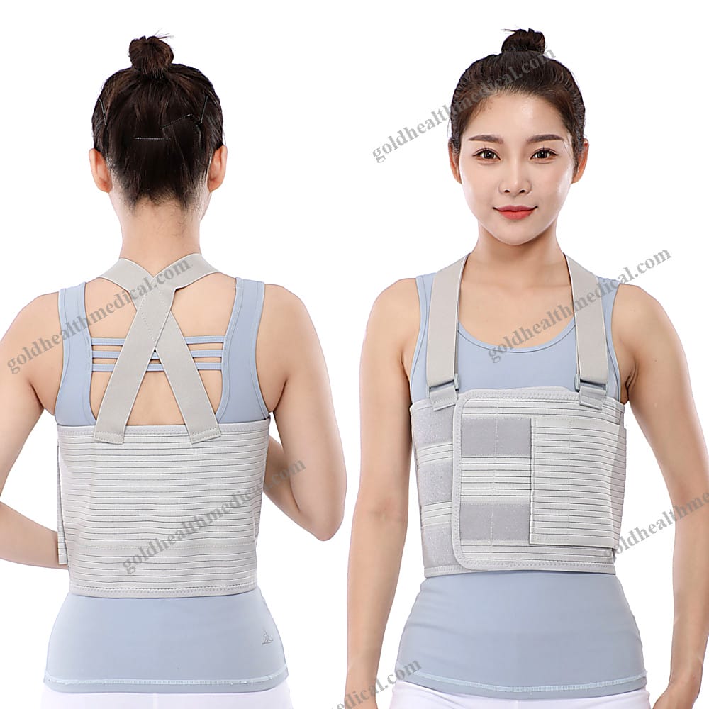 Rib Fracture Fixation Band with Rehabilitation Chest Protector