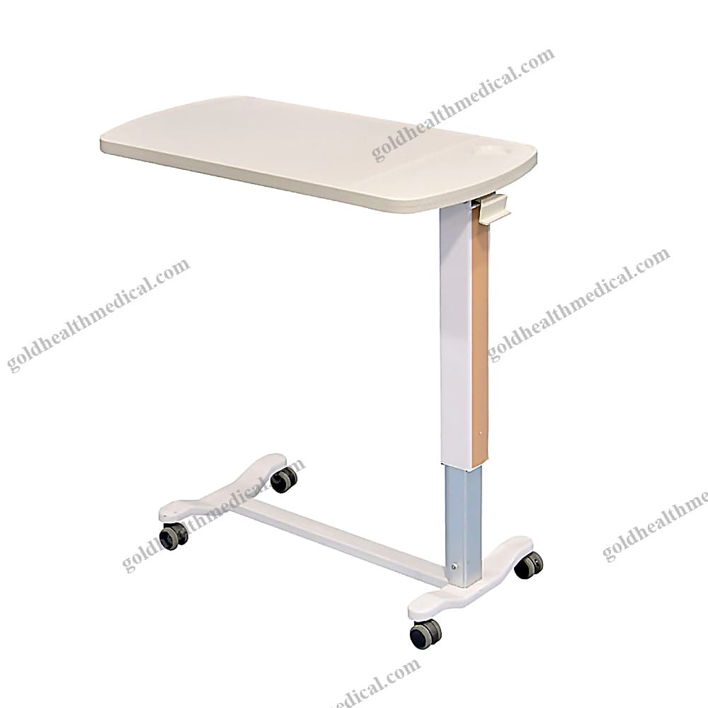 Adjustable ABS Plastic Medical Overbed Table