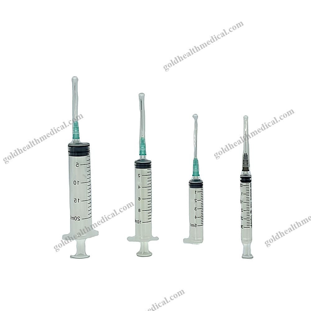 Disposable Insulin Syringe with Hypodermic Needles