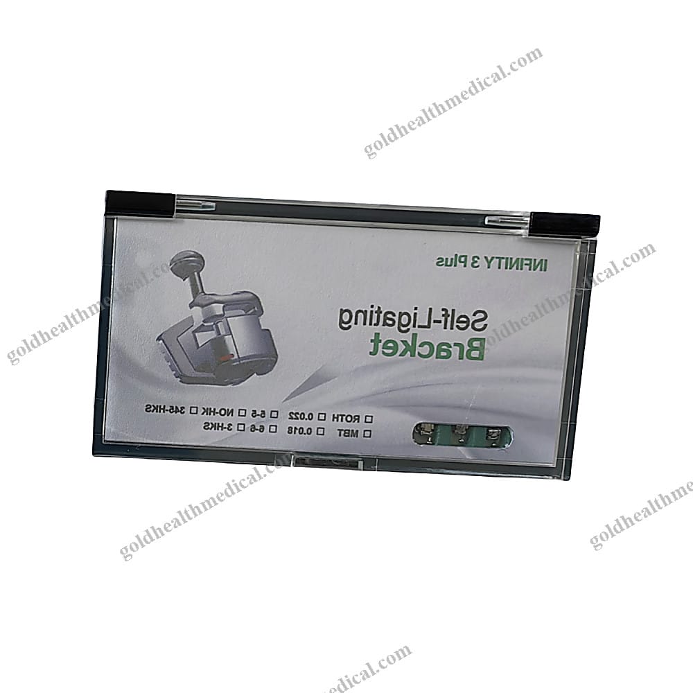 1601261068601_1 Denrum SelfLigating ROTH Orthodontic Brackets - Image 1