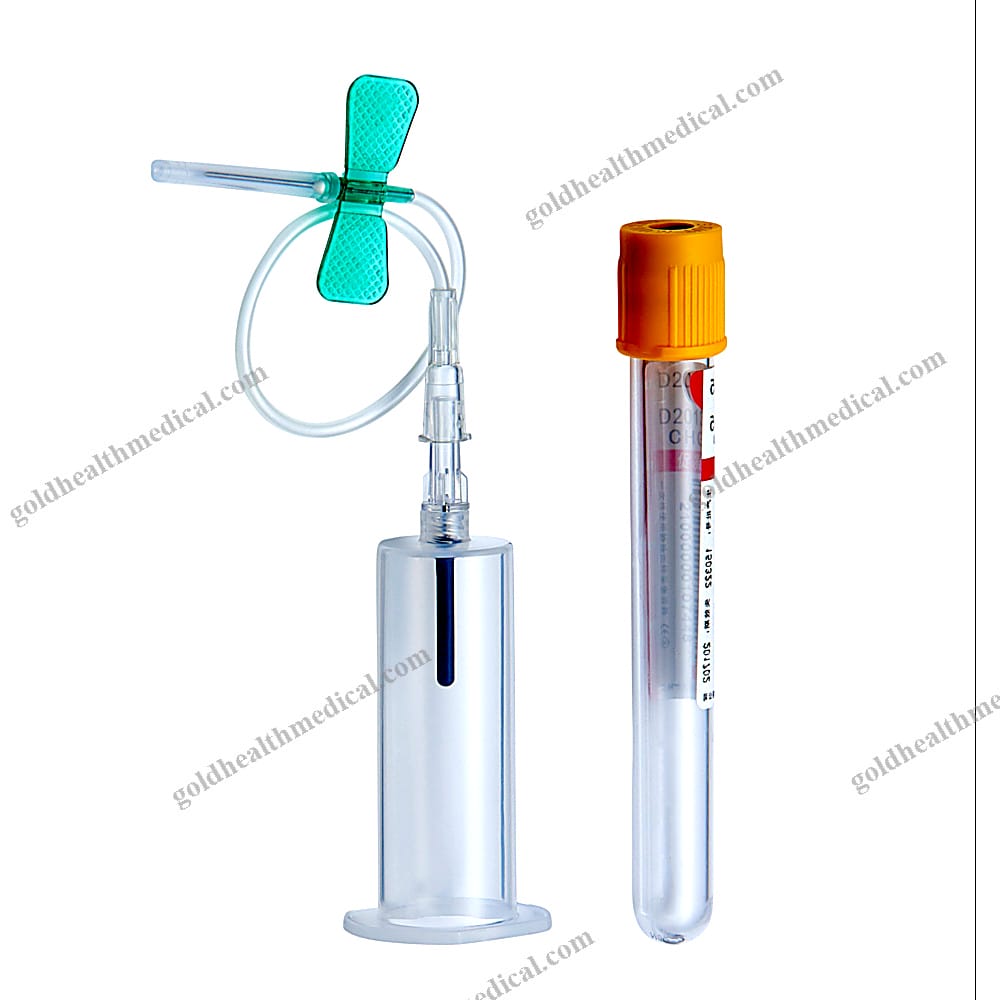 Sterile Disposable Vacuum Blood Collection Set with Needle