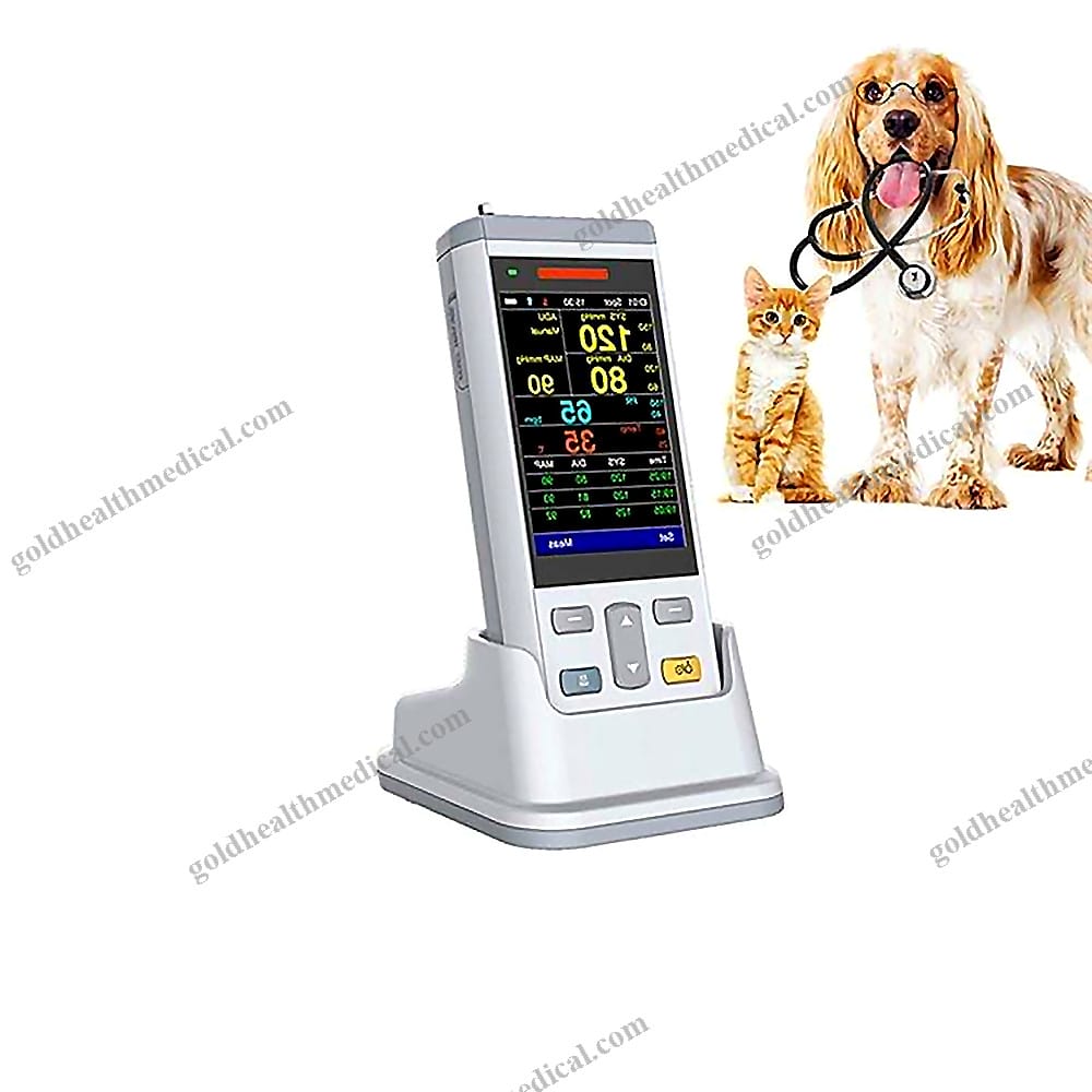 MultiParameter Veterinary Blood Pressure Monitor for Dogs and Cats