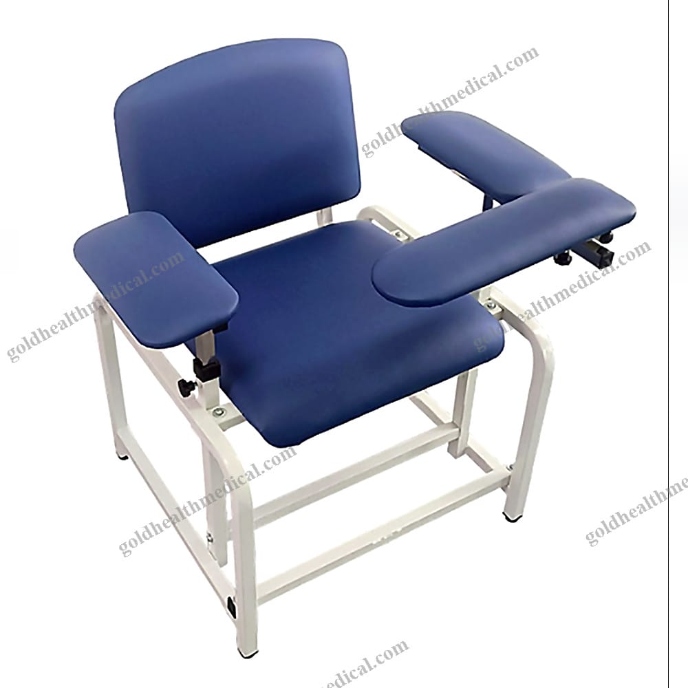 Phlebotomy Lab Chair with Adjustable Armrest