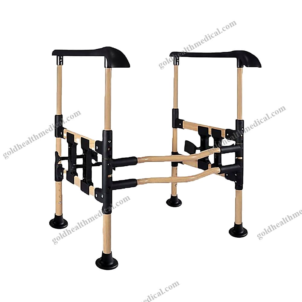 Adjustable Foldable Bath Safety Rail for Elderly  Handicapped Support