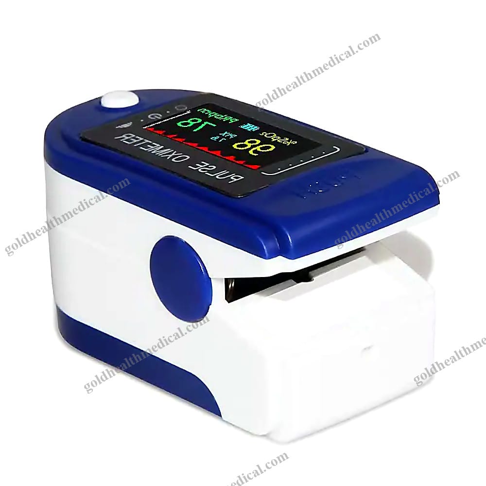 LK87 Fingertip Pulse Oximeter with LED LCD Display for