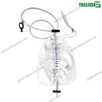 Disposable Medical PVC Urine Bag with Hanging Part for Hospital Use 15
