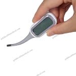 Flexible Tip Digital Oral Thermometer with Large LCD Screen and Probe
