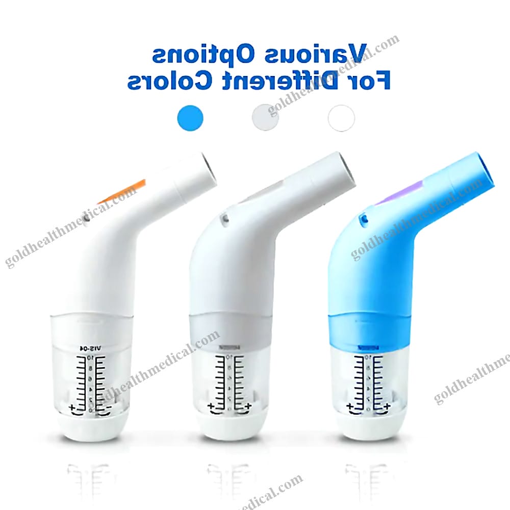 VAPO Portable Handheld Breathing Trainer for Respiratory Exercise and Lung Health