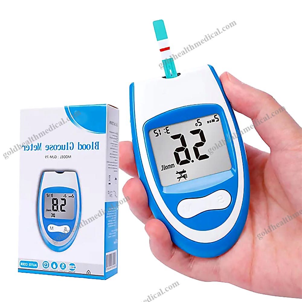 One Touch Portable Glucometer with 50 Test Strips
