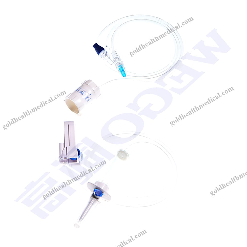 Pediatric IV Infusion Set with Burette Transfusion System