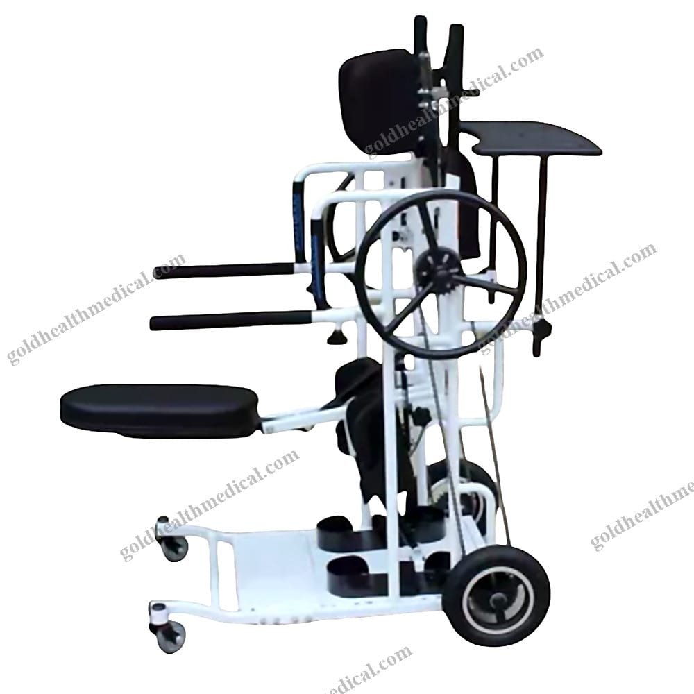Elderly Standing Rehabilitation Rollator with Seat